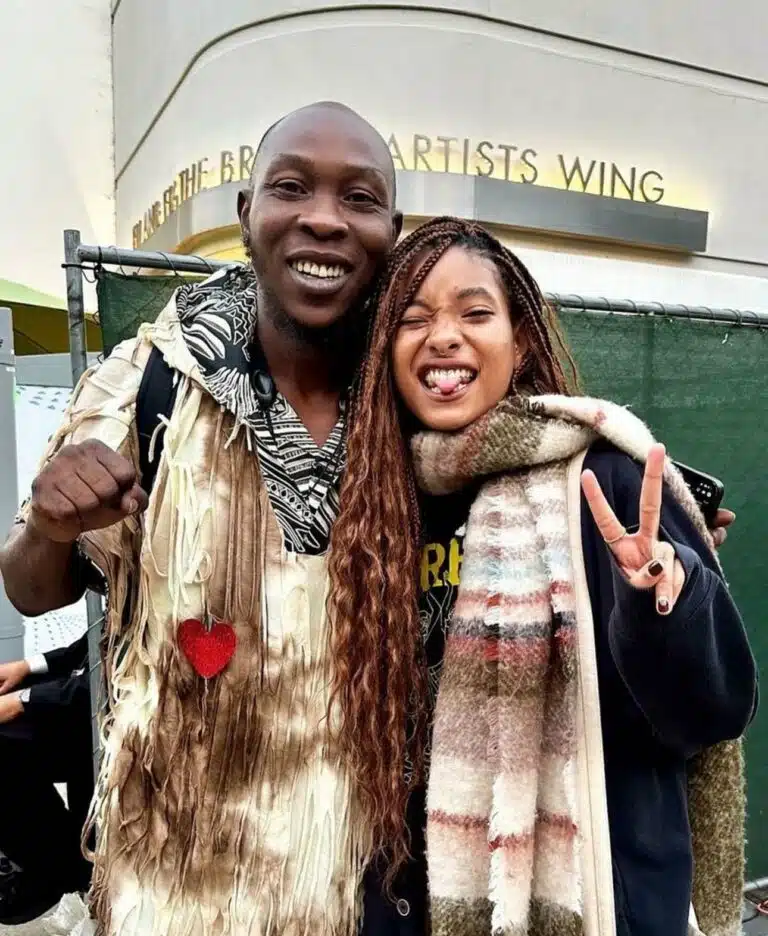 Will Smith’s daughter Willow Smith starstruck as she meets Seun Kuti