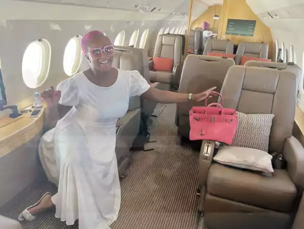 I Clearly Need More Friends - DJ Cuppy Laments As She Flies Alone On Private Jet