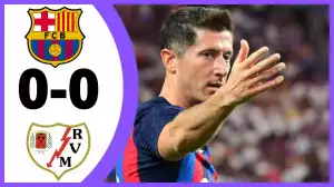 Barcelona vs Rayo Vallecano 0 - 0 (LaLiga 2022 Goals & Highlights)
