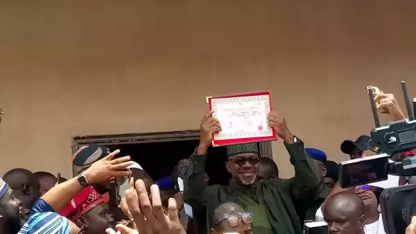 Ogun: INEC issues Certificates of Return to Abiodun, legislators-elect