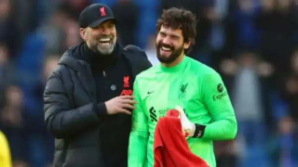 Liverpool boss Klopp rejects claims he was celebrating Man City point
