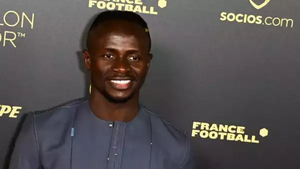 Sadio Mane finishes 2nd in 2022 Ballon d