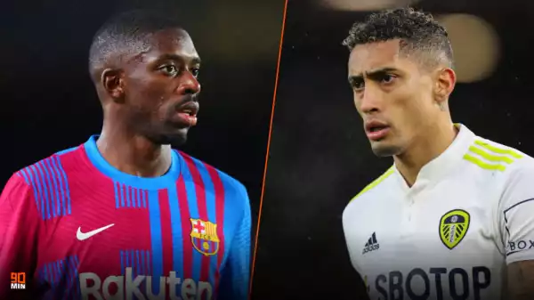 Ousmane Dembele agrees significant Barcelona wage cut; Raphinha waits to complete move