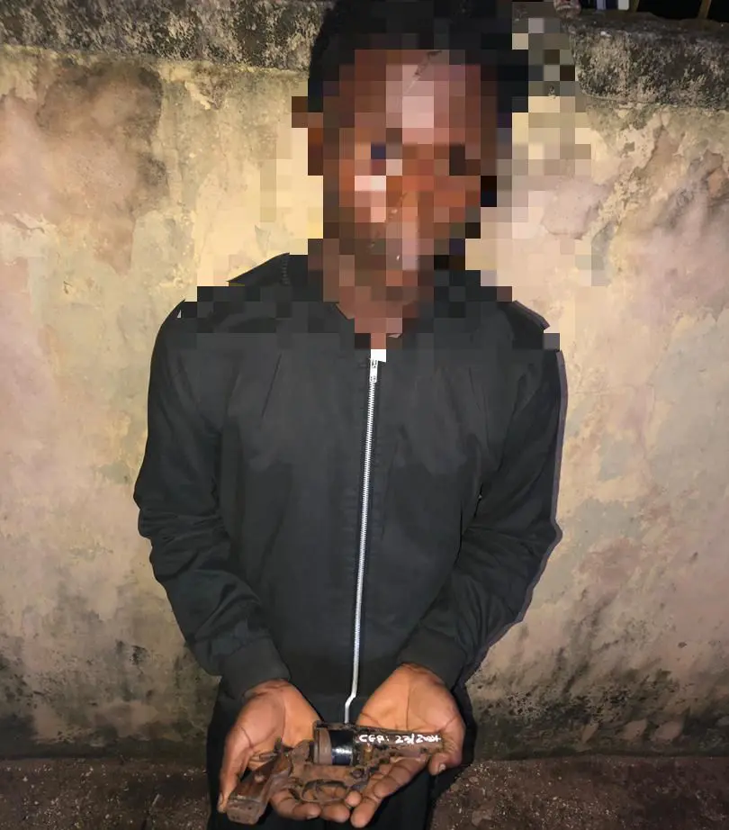 Police nab robbery suspect, recover pistol in Imo