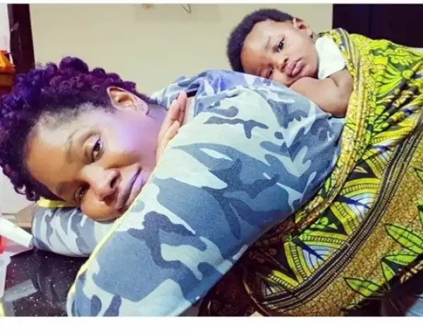 Toolz shares adorable photo of her and her lookalike son